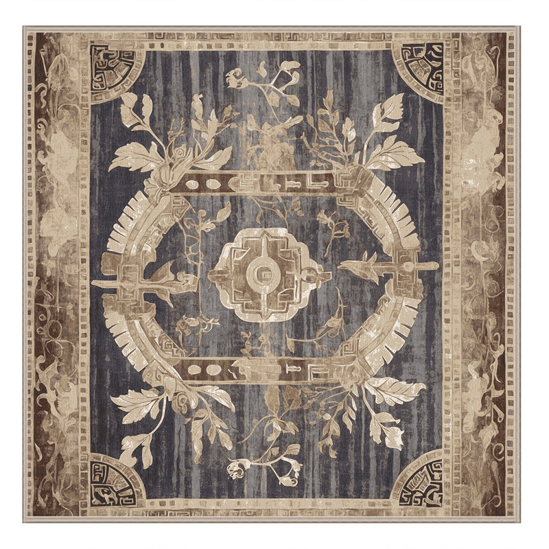 Delos Mystery Rug, Square 3'