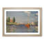 Red Boats in Argenteuil by Claude Monet - Framed Print-62759283-62759282