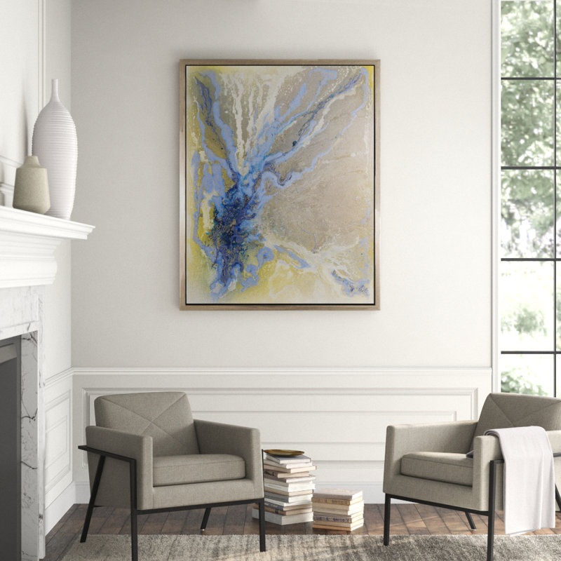Centerpoint II Painting, 48" H x 36" W x 2.25" D