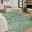  Tapis floral rétro vert-111667891