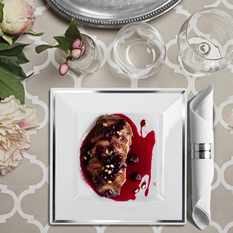 Shrinivas Square Dinner Plate
