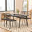 Drewann Black Dining Chair with Upholstered-15103061