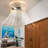 Ceiling Fan Light Flush Mount With Remote