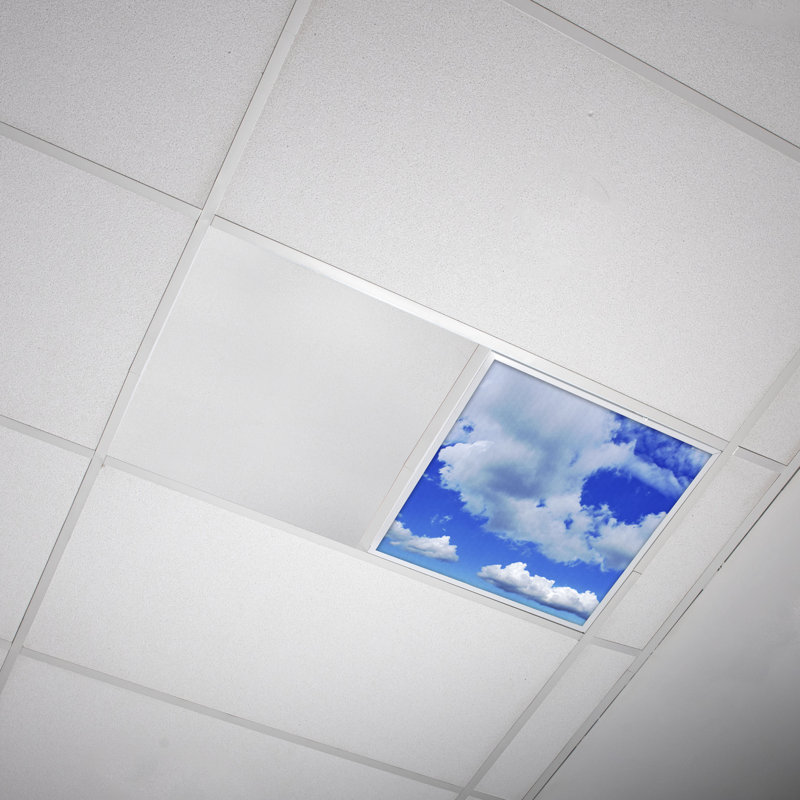 Cloud Square Fixture Component Ceiling Light