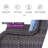 Dahlyla 72.44'' Wide Straight Patio Sofa with Cushions-1109003222-1109003221