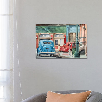 Downtown by Bill Drysdale - Wrapped Canvas Print