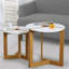 Edibe Cross Legs End Table