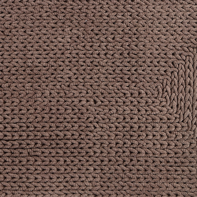 Tapis pour salle de bain Barron, Chocolat