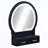 3-Piece Vanity Table and Stool Set with Built-in LED Mirror and Gold-Accented Handles-1900668555