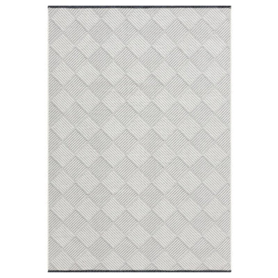 Modern Checkered Non-Slip Washable Area Rug