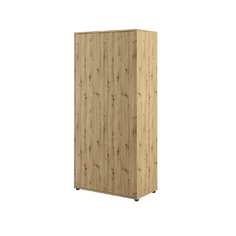 Alacia 2 Door Manufactured Wood Wardrobe, Oak