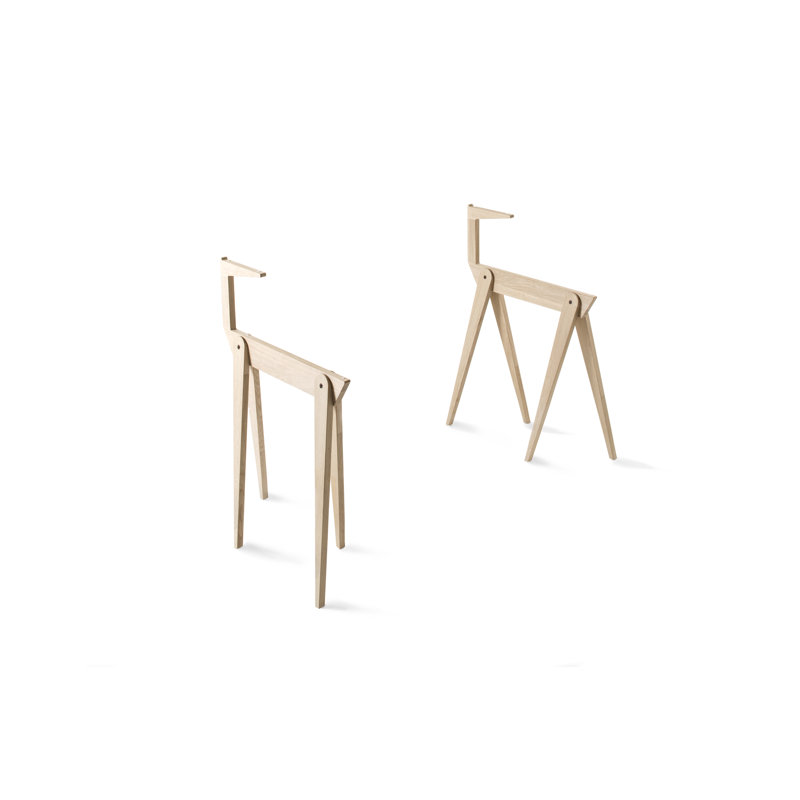 Julian Solid Wood Freestanding Valet Stand