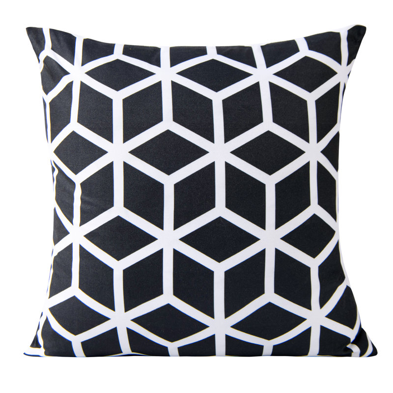 Housse de coussin moderne carré