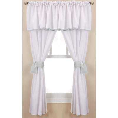 Paire de rideaux transparents avec passe-tringle Vilray