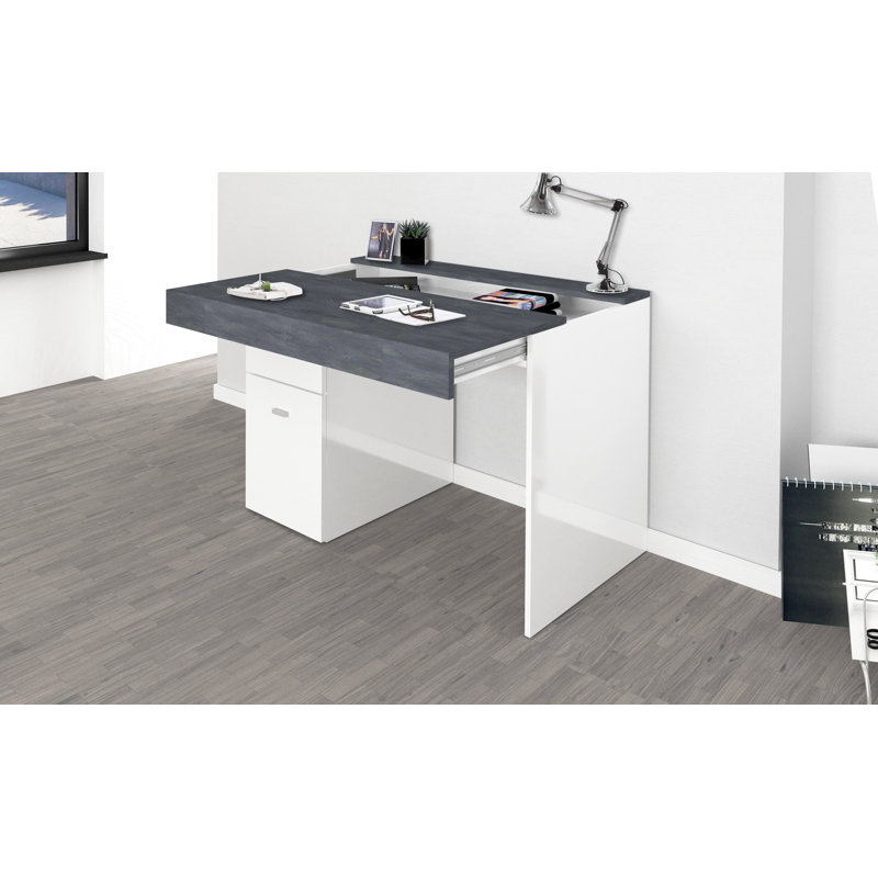 Hodgeman Computer Desk, Black