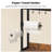 47.2” Baker's Rack With Coffee Pod Holder, Kitchen Coffee Bar With Power Outlet And Led Light, Microwave Stand With Storage Shelves, Metal Cabinet, Wire Basket, 8 Hooks-113791463