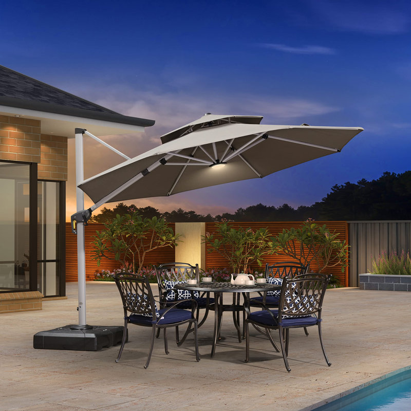 3.6m Cantilever Parasol, Beige