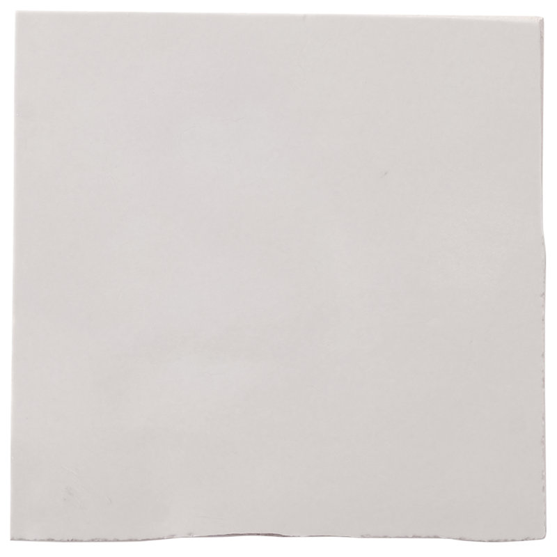 Virello 4x4 Glossy Ceramic Wall Tile, Cloud White