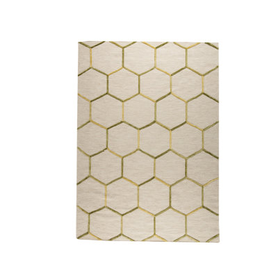 Legault Wool Geometric Indoor Rug