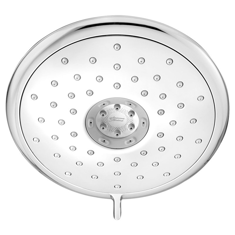 Pomme de douche fixe 4 fonctions American Standard Spectra 2,5 pouces par minute, Chrome poli