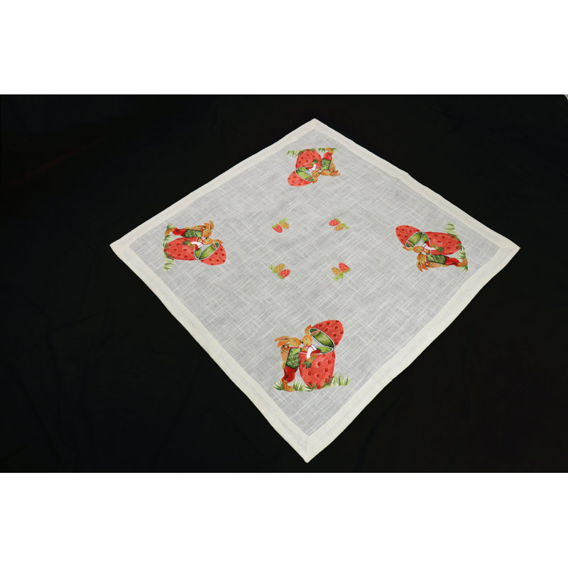 Burdella Square Easter Tablecloth