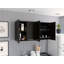 Rectangle Four Swing Doors Wall Cabinet-1427644173