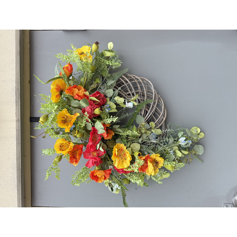 Couronne de champignon artificielle 24 po 24 po