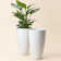 Tall Large Round Planters 2 Pack, Large Planter Pots for Front Door