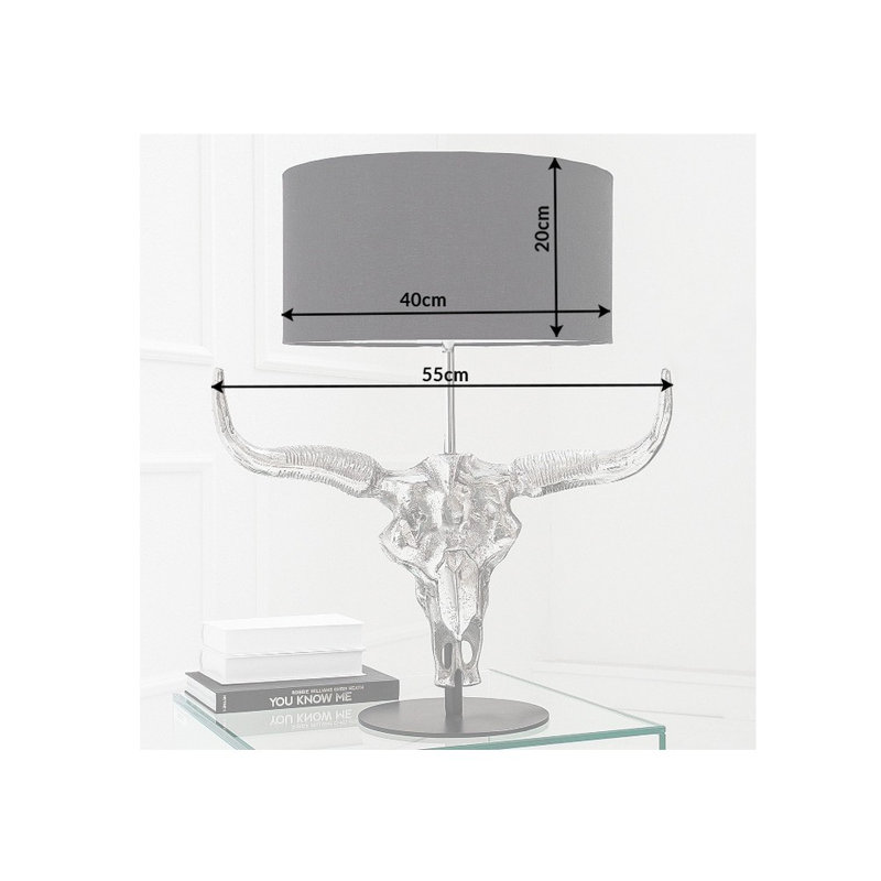 Thornville 68cm Silver Novelty Table Lamp
