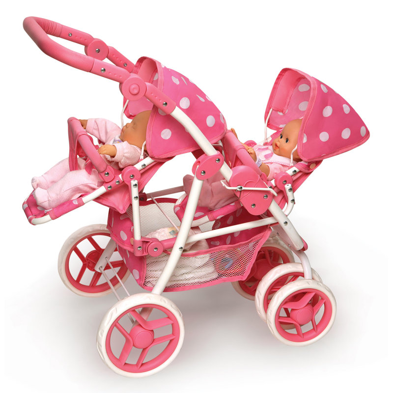 Reversible Double Doll Stroller