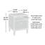 Table de chevet 1 tiroir Harrison-2043323374