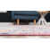 Tapis oriental orange / bleu Rosamonde