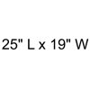 Dex™️ Series KRAUS 25" L Undermount 16 Gauge Stainless Steel Single Bowl Kitchen Sink