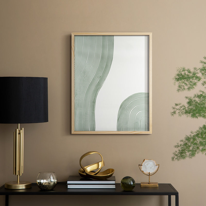 «Get Going III», reproduction encadrée - bois massif, H 30 po x l 24 po