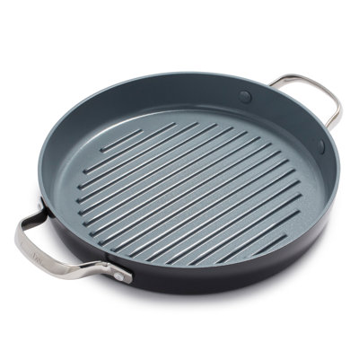 GreenPan Valencia Pro 11'' Non Stick Hard-Anodized Aluminum Grill Pan