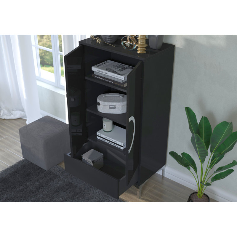Sterlington Display Cabinet, Black