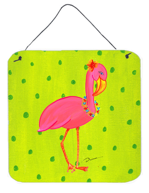 Plaque d’impression flamant rose oiseau