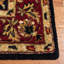Tapis oriental en laine noir, rouge, vert et or fabriqué et touffeté à la main Cranmore-19260436