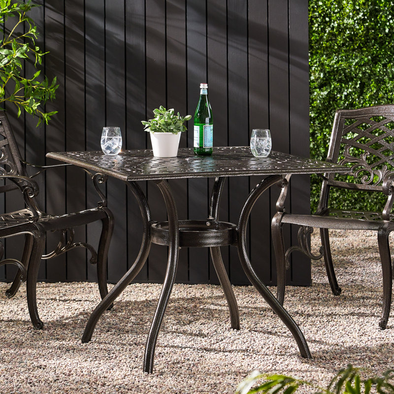  Table bistro d'extérieur carrée