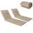 Outdoor Lounge Chair Cushion 2PCS Set Replacement Patio Funiture Seat Cushion Chaise Lounge Cushion-576679424