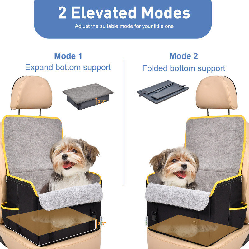 Siège d'auto pour chien Jespet GOOPAWS, Noir