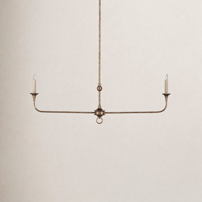Nottaway Wrought Iron Dimmable Chandelier