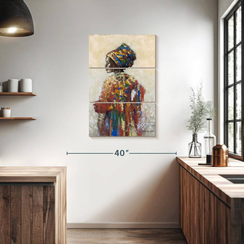 Célébration de la beauté II, H 38 po x l 24 po