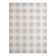 Tereon Checkered Machine Made Power Loom Polypropylene Plastic Indoor/Outdoor Area Rug in Gray