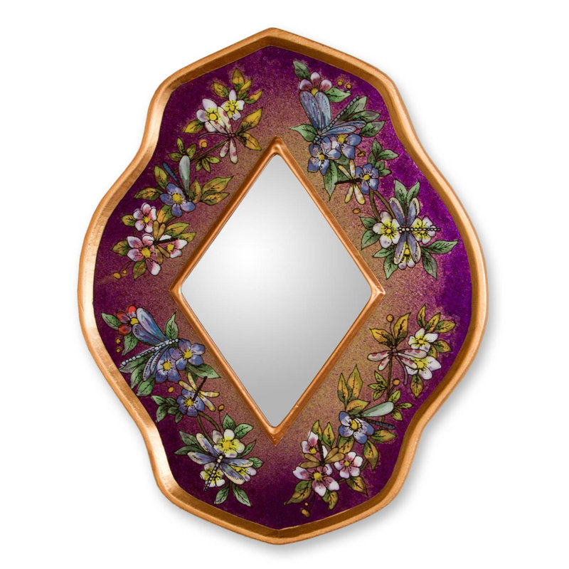 Miroir d'appoint Duncombe, Mauve