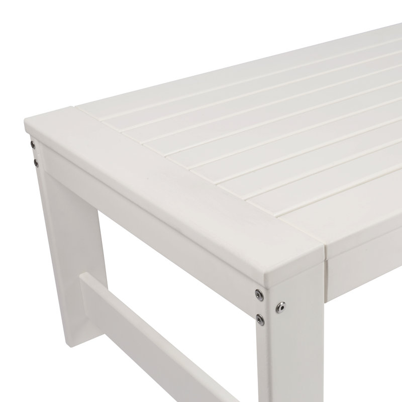 Table basse d'extérieur Boston, Ivoire ivoire