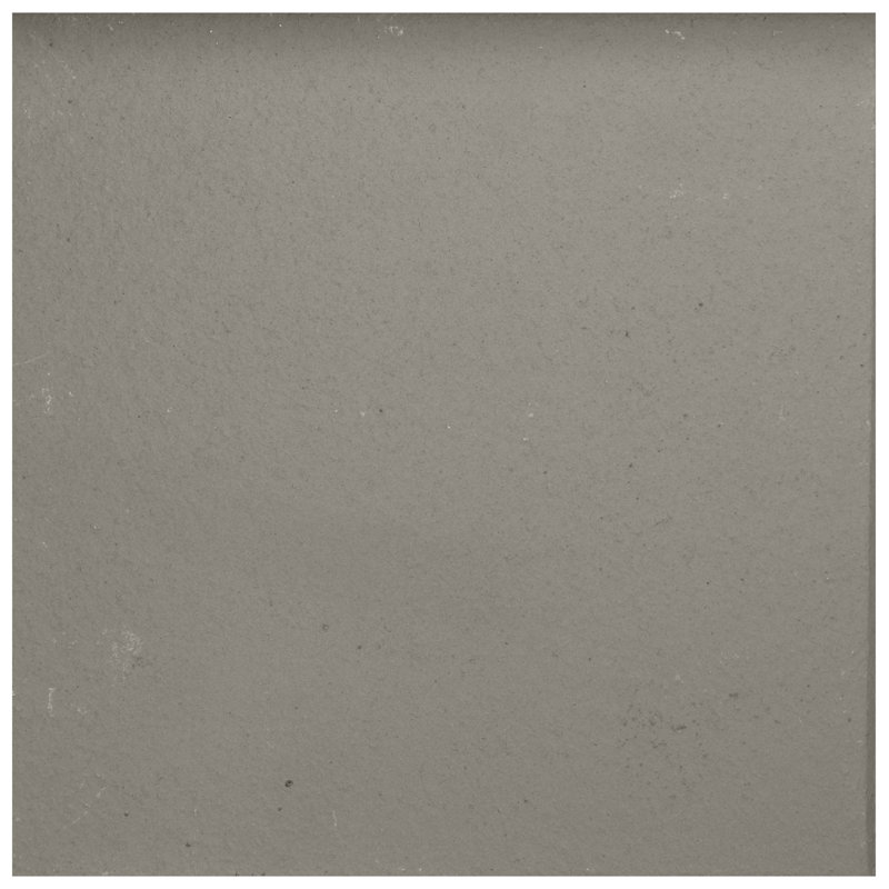 Quarry 6" x 6" Ceramic Bullnose Tile Trim in Gray