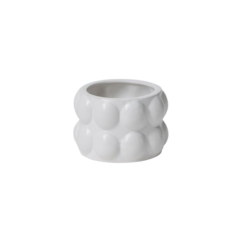 Pot de fleurs en céramique Tandie, H 3 po x l 4 po x P 3,5 po