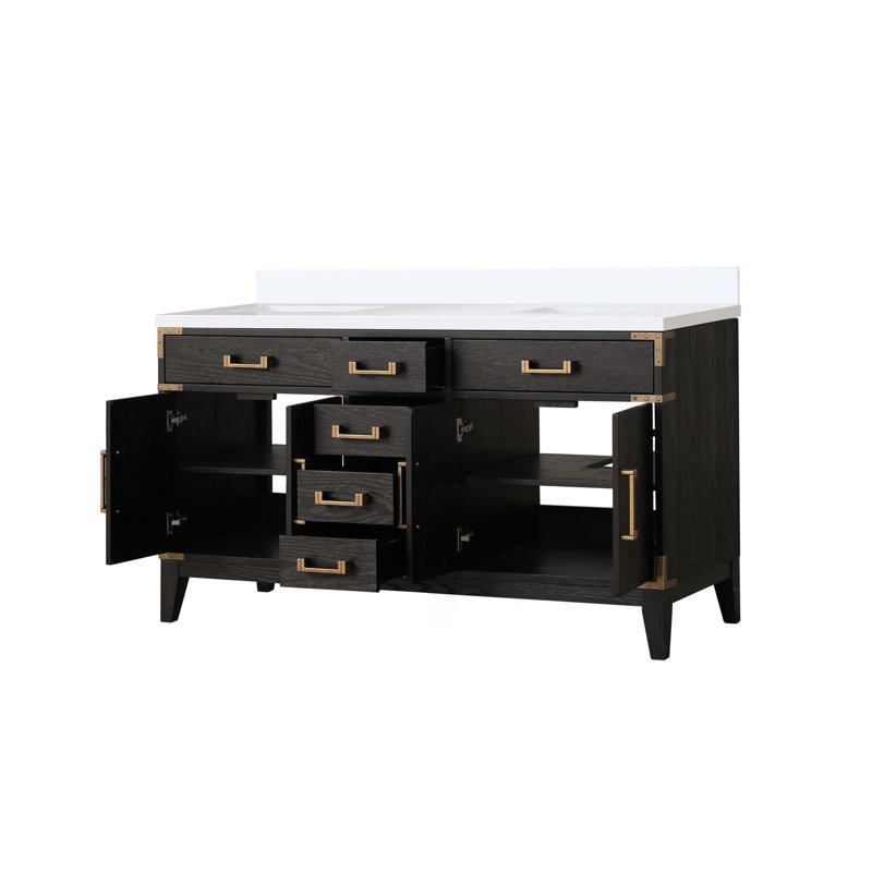 Double Bath Vanity With Top