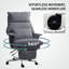 Chaise de bureau rembourrée avec support lombaire